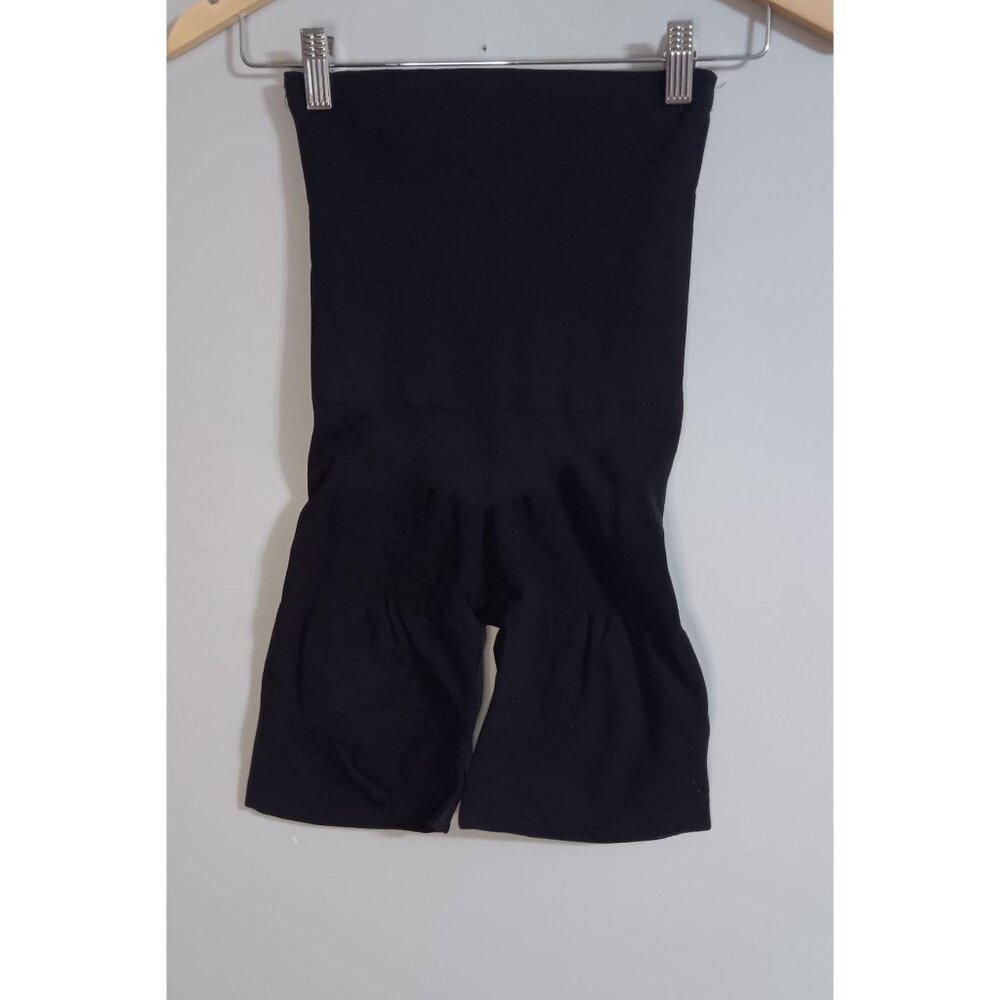 Assets by Spanx Large Black Work Event Occasion Pullon Stretch High Waist Shapew